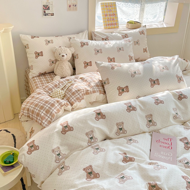 40 cotton four-piece set Super sweet young B43