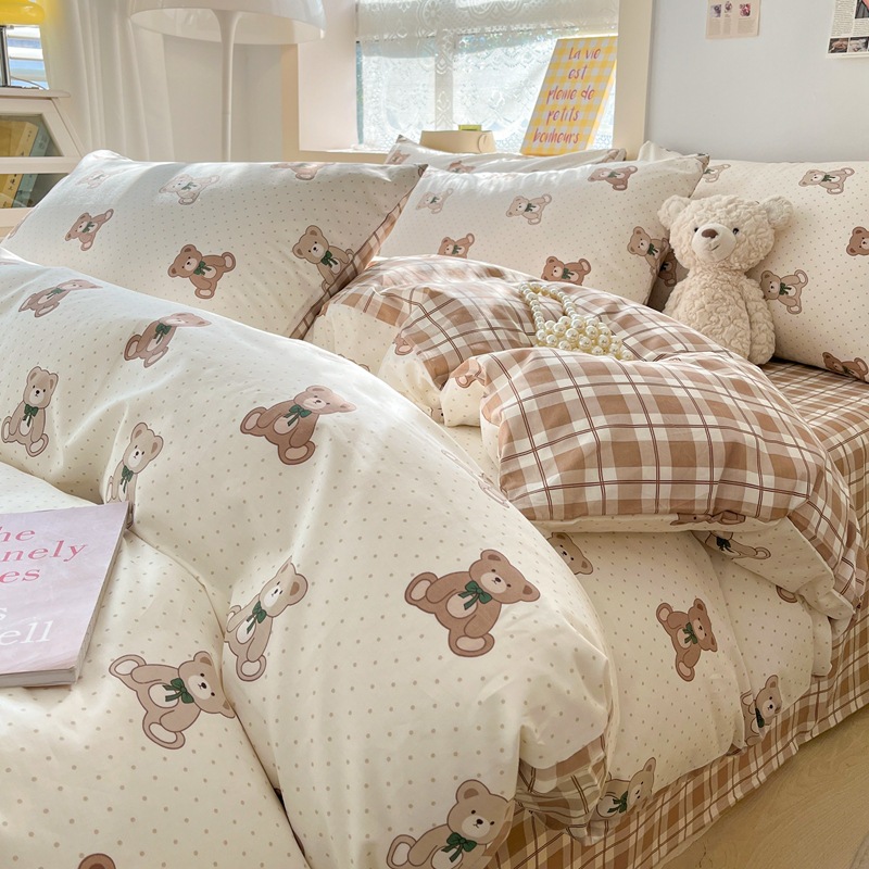 40 cotton four-piece set Super sweet young B43