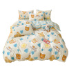 Cartoon four-piece cotton quilt cover pure cotton bedding B48
