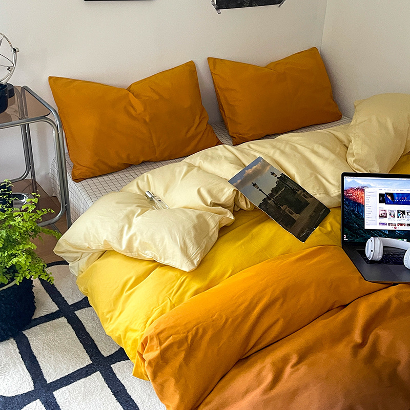 Cotton Four-Piece Set Canghai-Galaxy Green B6