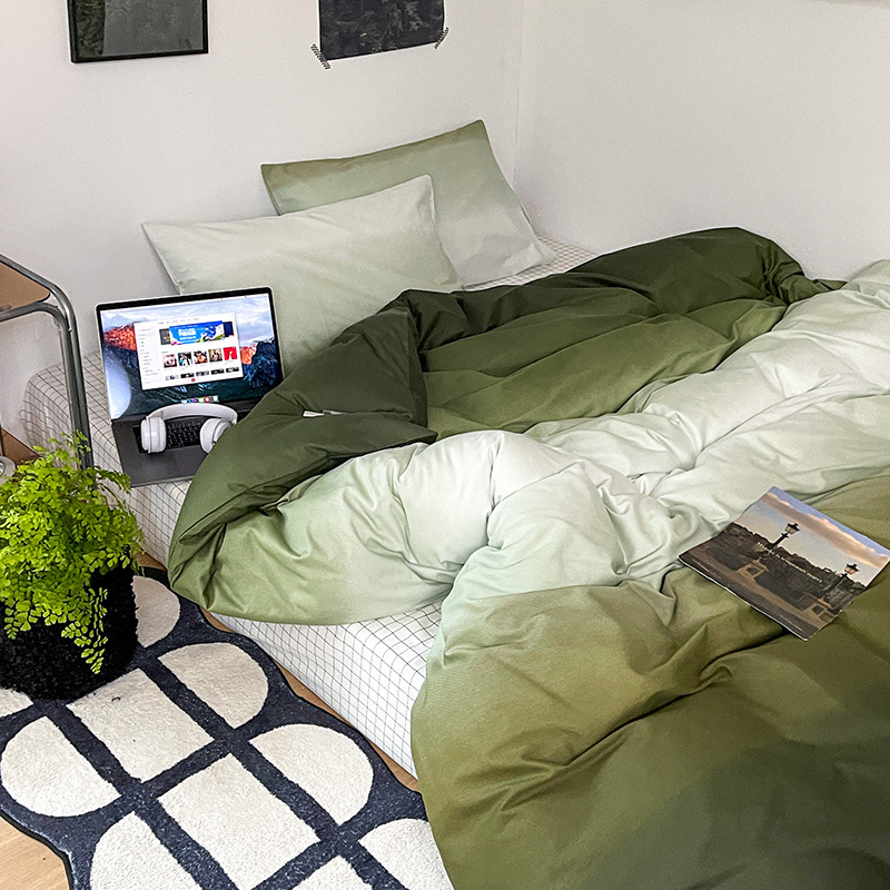 Cotton Four-Piece Set Canghai-Galaxy Green B6