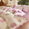 Cotton Four-Piece Set Tuberose - Purple starry sky B3