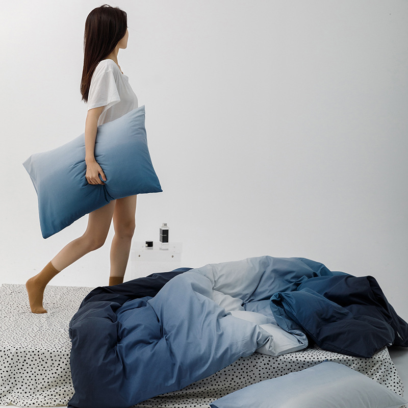 Gradient color cotton four-piece suit Galaxy B39