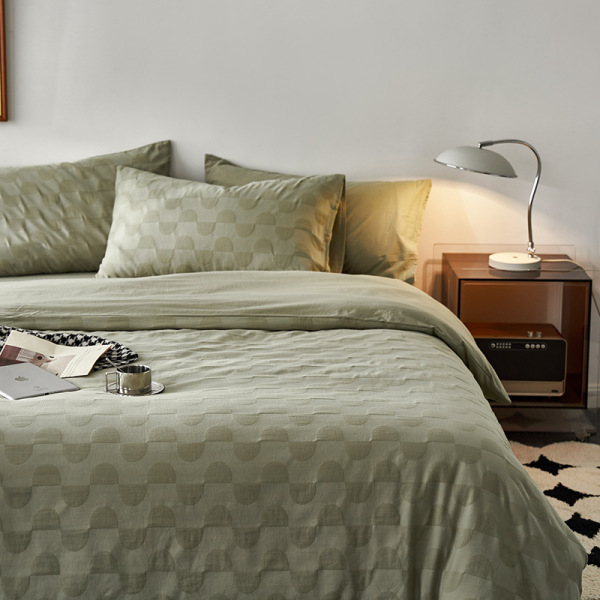 Jacquard Morandi three-layer yarn pure cotton B22