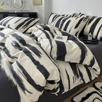 nordic simple cotton four piece set B30