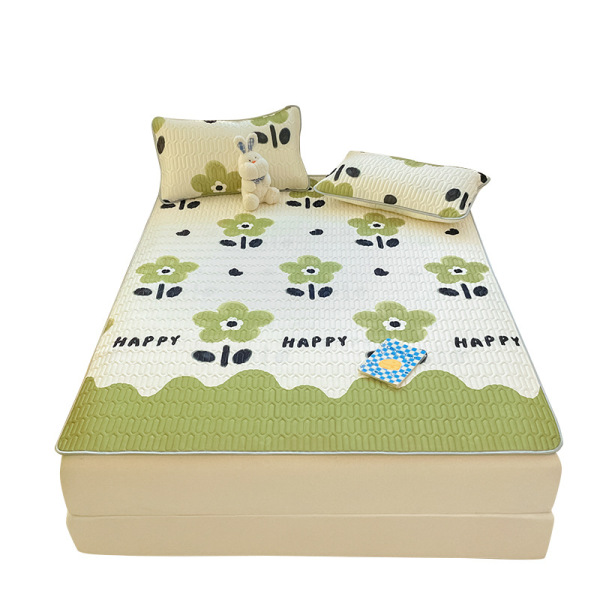 Cartoon cooling silk air conditioner mat can be washed B105