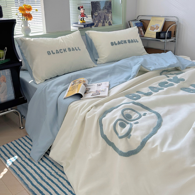 Cartoon Washed Cotton Summer Quilt B77