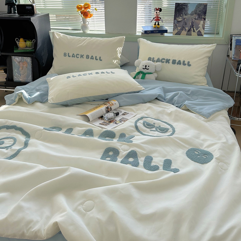 Cartoon Washed Cotton Summer Quilt B77