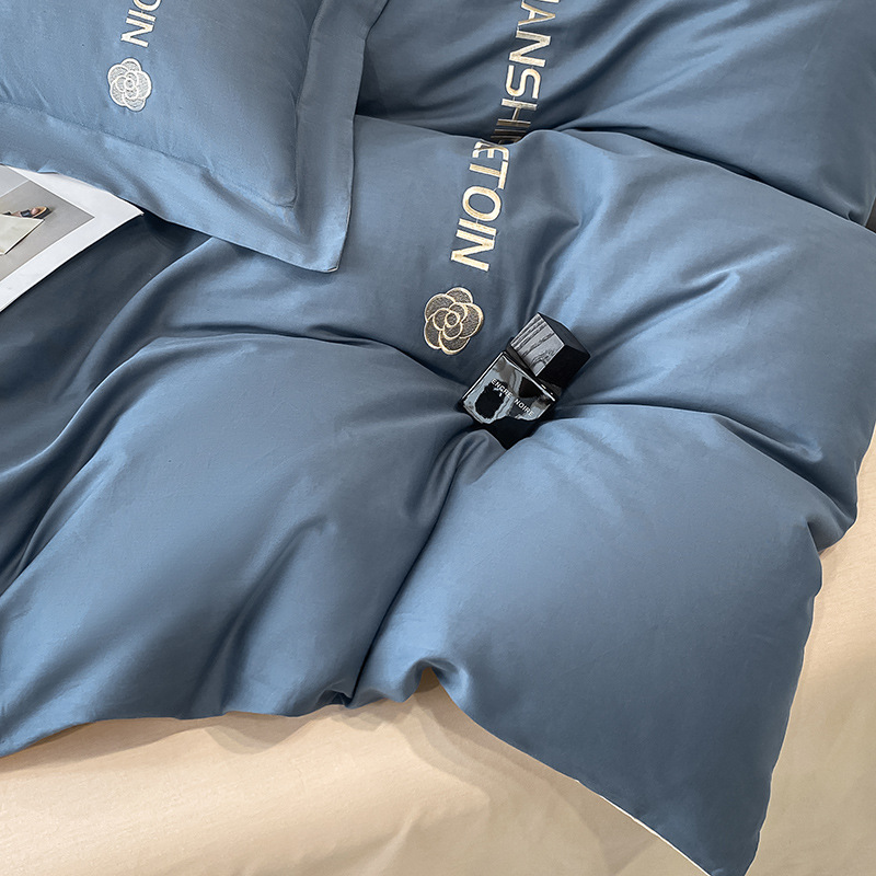 Nordic long staple cotton four piece pure cotton set B53