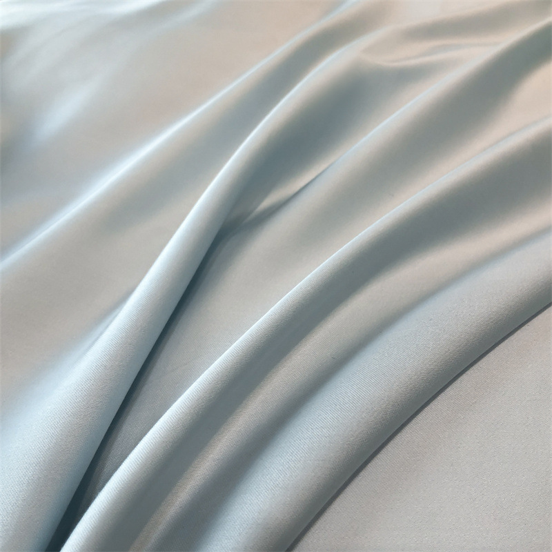 Nordic Washed Silk Four-piece Embroidered Quilt Cover B65