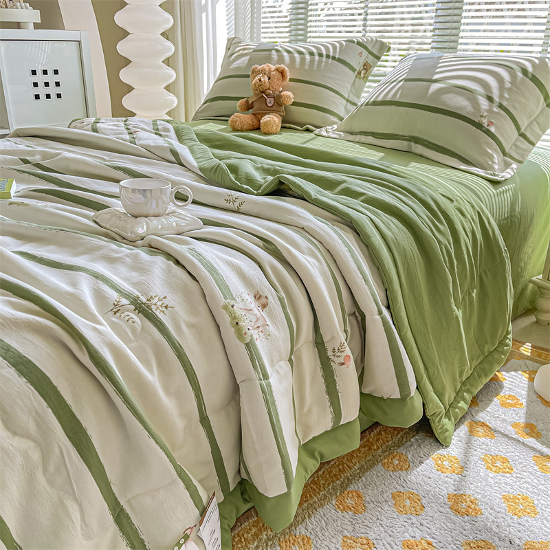 Double yarn soy gift summer quilt B75