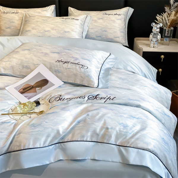 European style washed silk four piece set B63