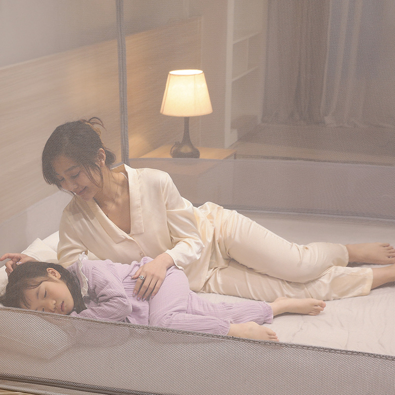 Household zipper three door pattern tent square B116