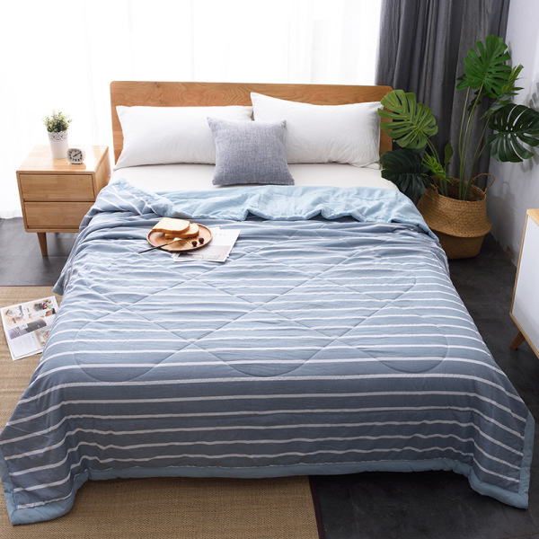 Japanese style washed cotton summer quilt B95