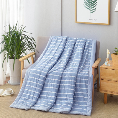 Japanese style washed cotton summer quilt B95