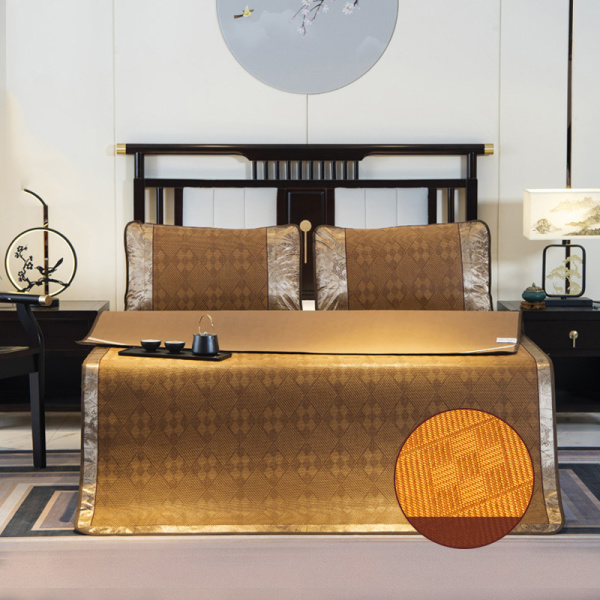 rattan mat three piece summer mat B106