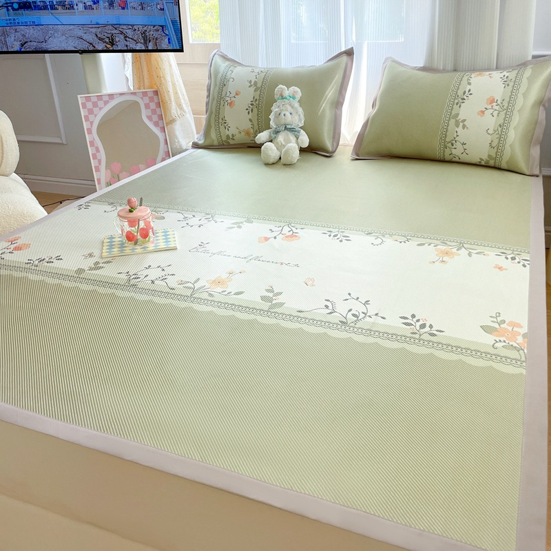 Retro Ice Rattan Mat Summer Ice Silk Mat B103