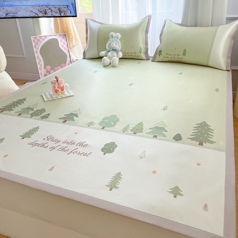 Retro Ice Rattan Mat Summer Ice Silk Mat B103