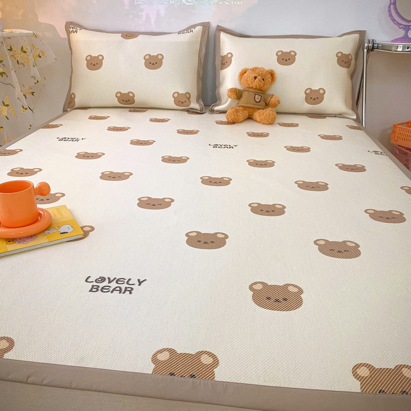 Retro Ice Rattan Mat Summer Ice Silk Mat B103