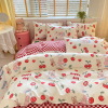 small fresh cartoon rabbit pure cotton four piece set B59