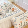 Summer Chiffon Latex Bed Skirt Home Mat B107
