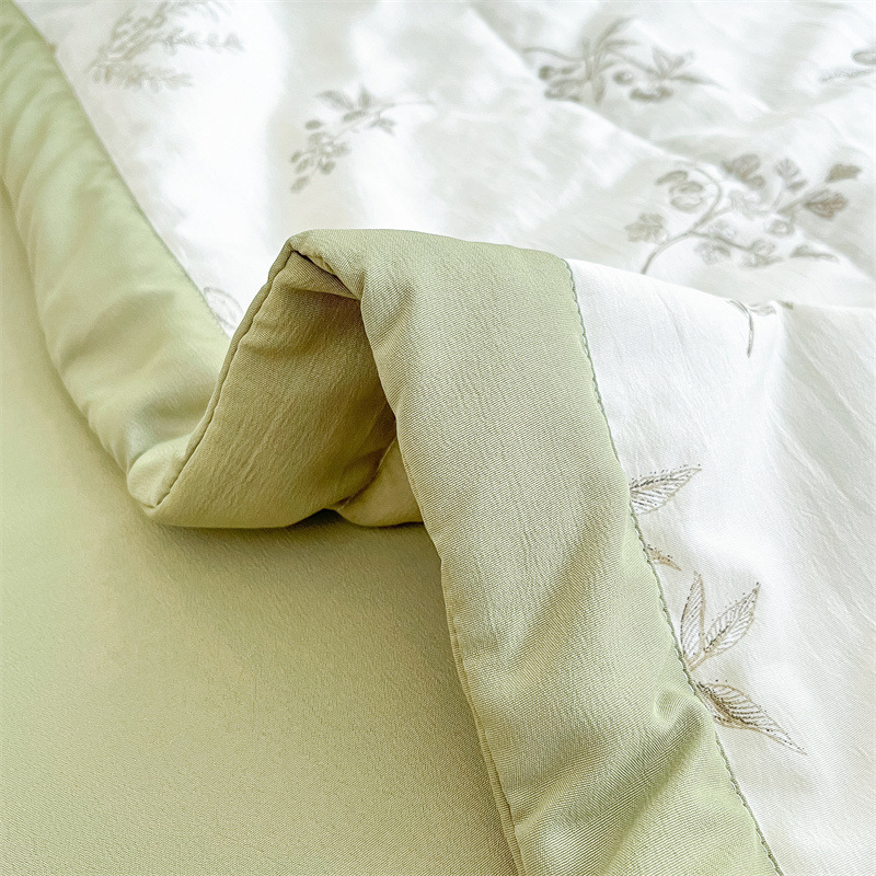 Washed cotton and linen double-layer gauze summer cool quilt B71