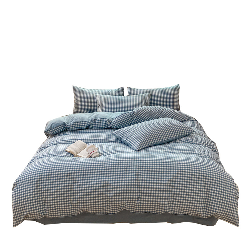 Washed cotton four-piece set 40 pure cotton B54